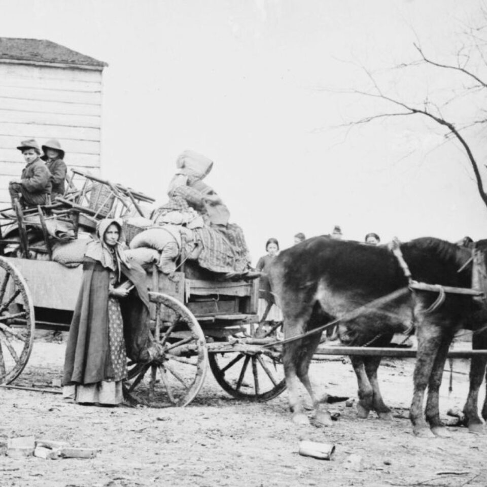 Land in the eastern states was becoming less available and cost 2 dollars an acre on average. The price was about half that in Canada.