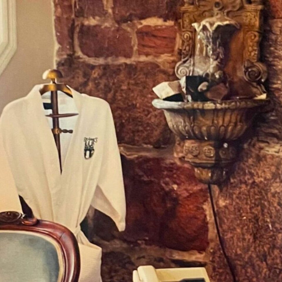 Carl says the idea to start a bed and breakfast operation at Ste. Anne’s actually grew out of the keen interest area residents showed in the progress of the renovations. 