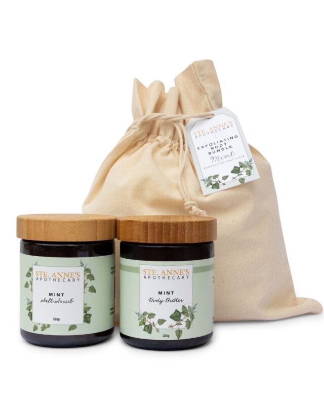 Exfoliating Body Bundle: Mint