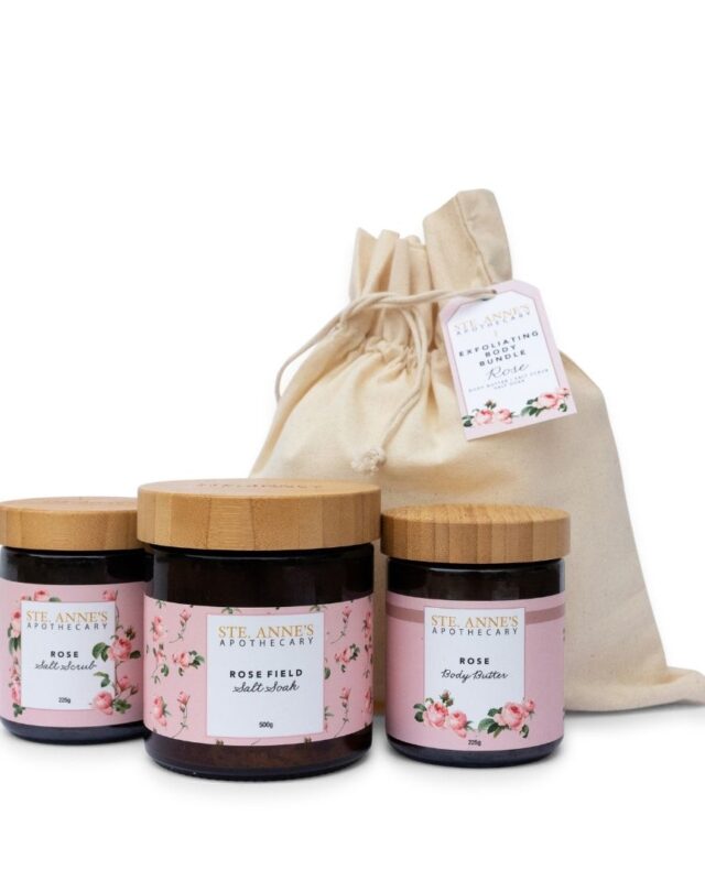 Exfoliating Body Bundle: Rose