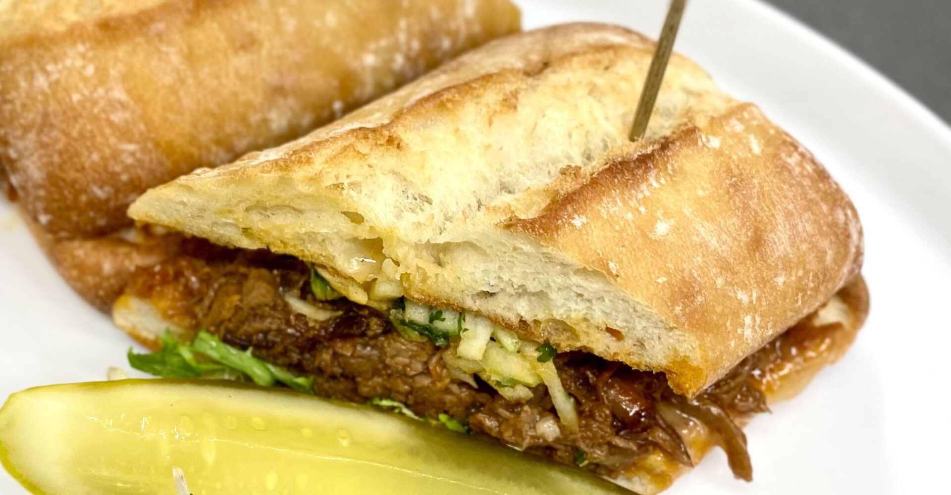 Gochujang Beef Sandwich