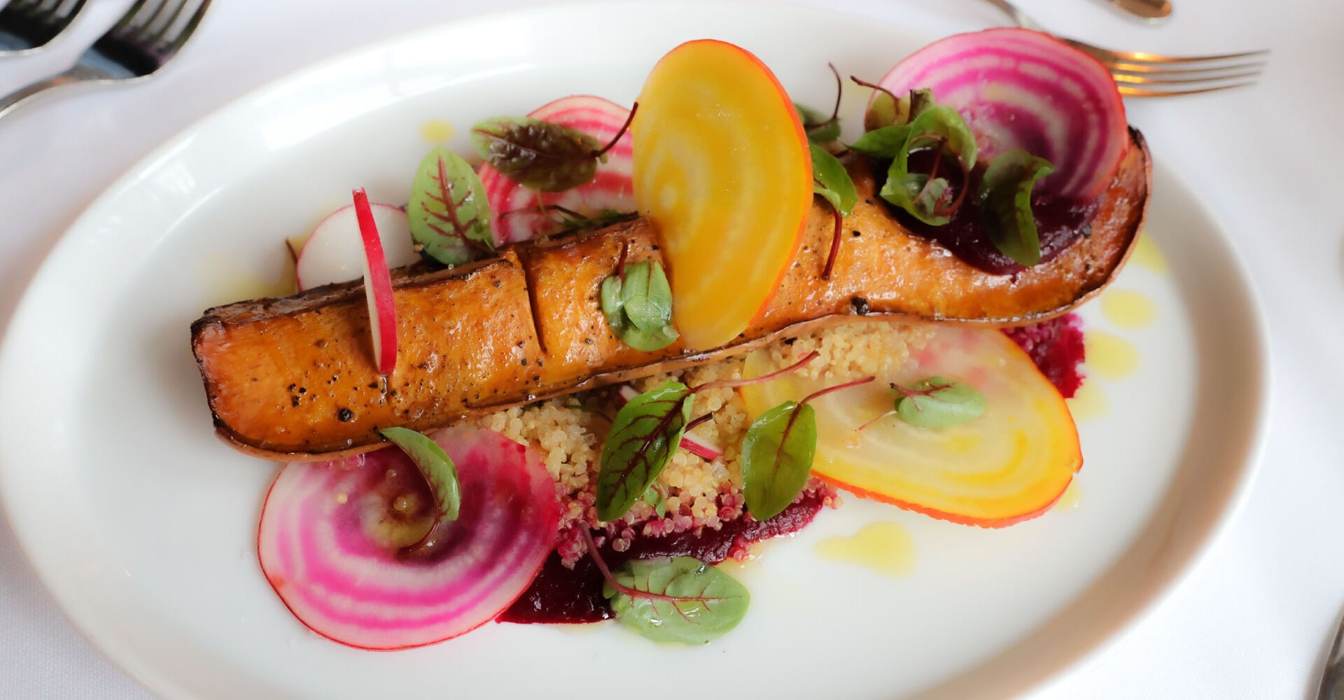Smoked Butternut Squash with Quinoa