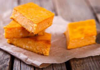 Pumpkin Blondies