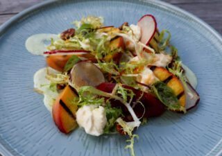 Grilled Peach Salad