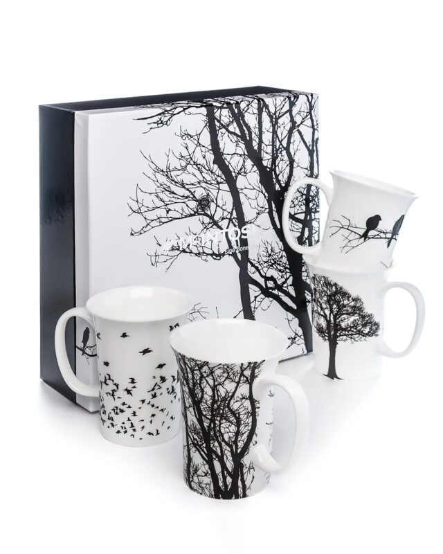 McIntosh: Eternal Silhouette Set of 4 Mugs