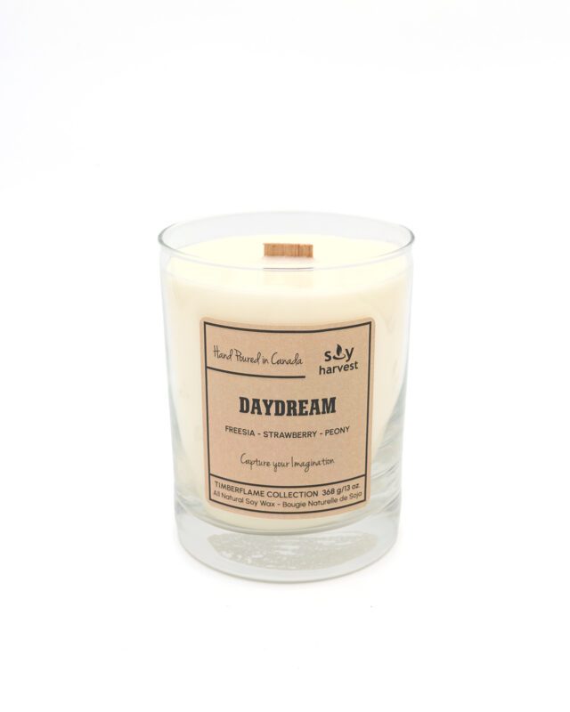Soy Harvest: Daydream Timberflame Candle