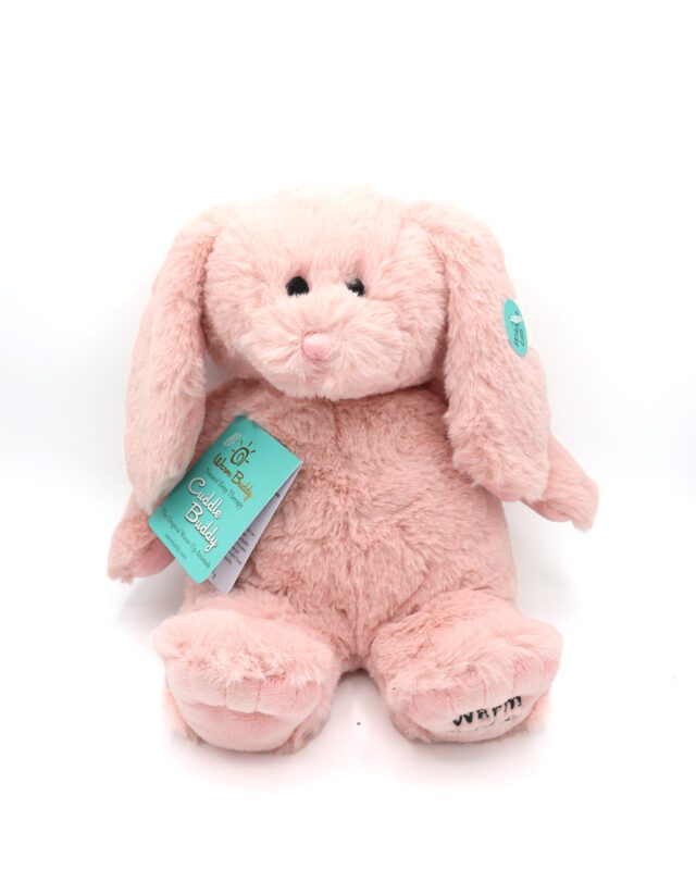 Warm Buddy: Cuddle Buddy Pink Bunny Microwavable Plush Animal