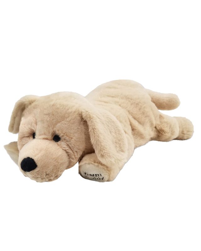 Warm Buddy: Tan Labrador Microwavable Plush Animal