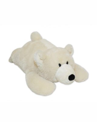 Warm Buddy: Polar Bear Microwavable Plush Animal
