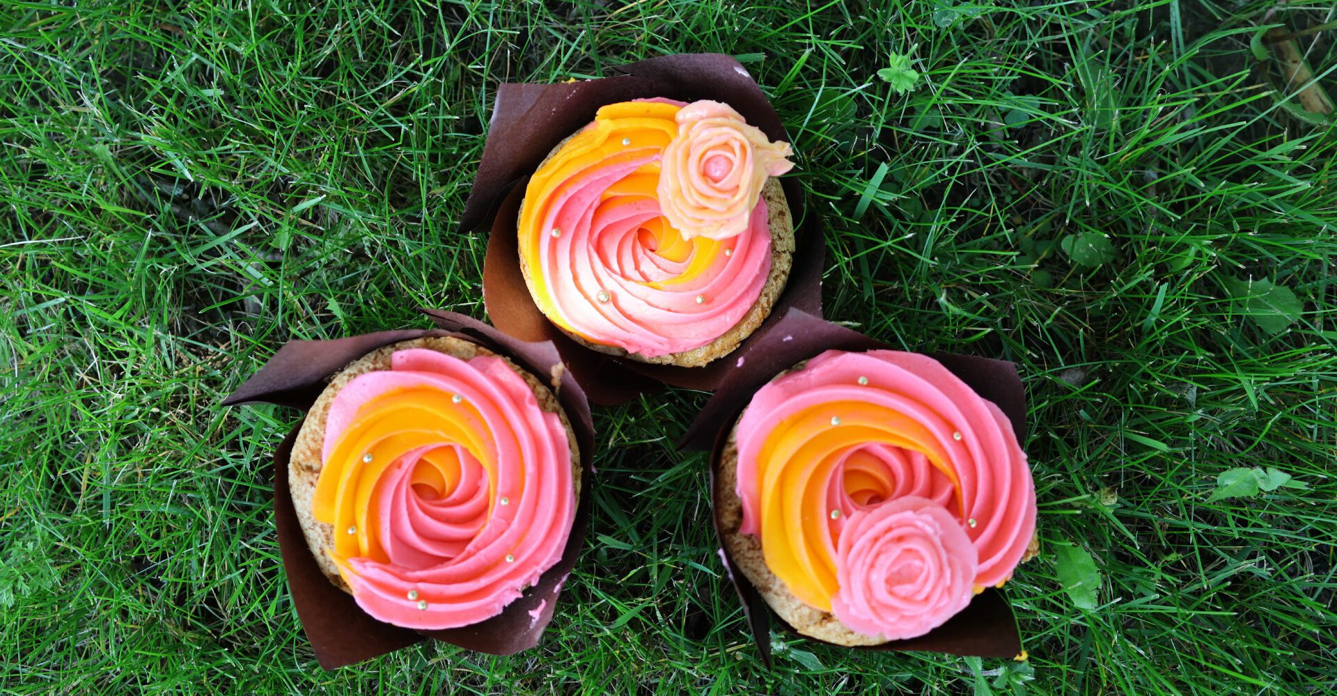 Vanilla Cupcakes with Strawberry Filling