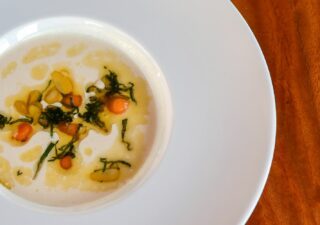 Ajo Blanco (Cold Spanish Almond & Garlic Soup)
