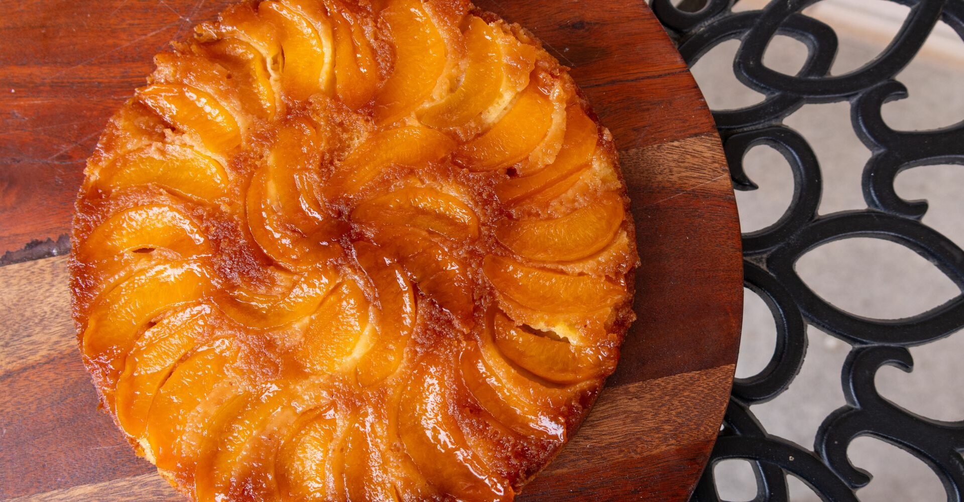 Gluten-Free Peach Upside Down Cake