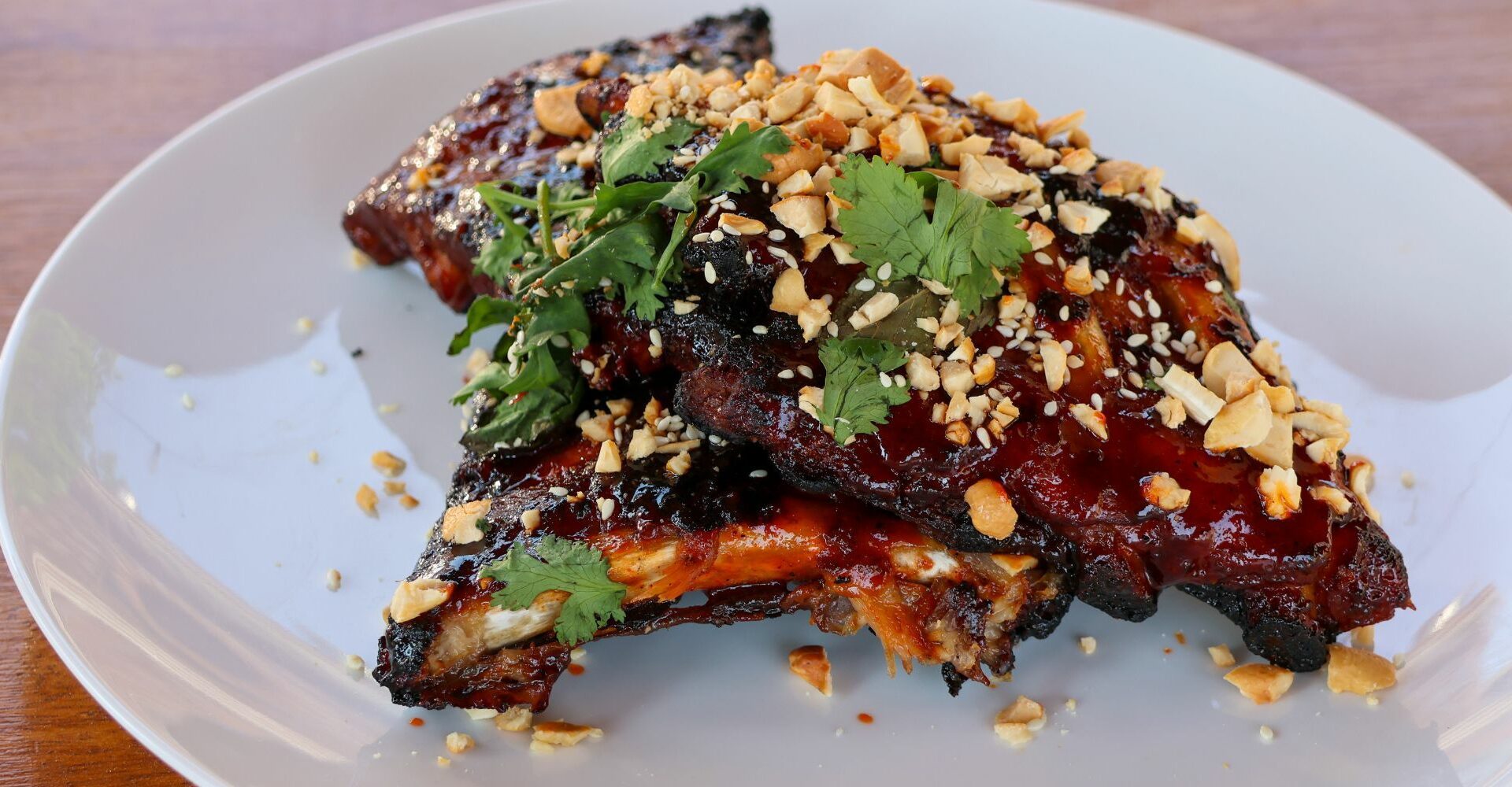 Baby Back Ribs with Maple Gochujang Glaze