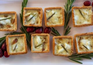 Caramelized Onion & Goat Cheese Quiche