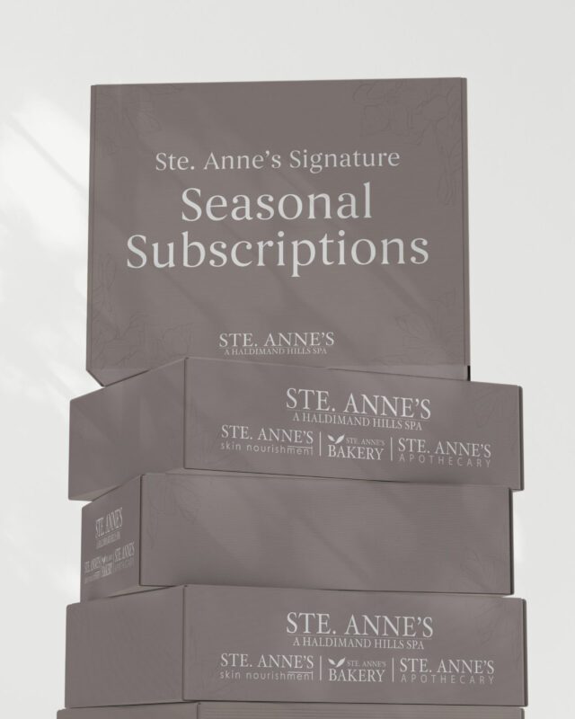 Ste. Anne’s Signature Seasonal Subscriptions